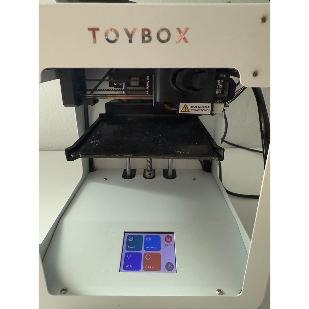 Toybox 3D Printer White Kids Food Safe Edible Toy Printer Ready to Rumble - Picture 5 of 6